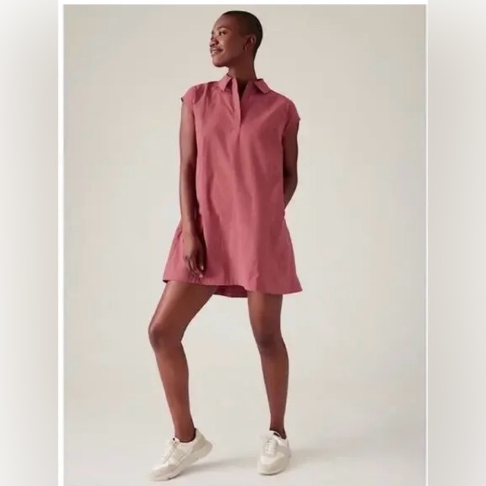 Athleta Mauve Mini Dress